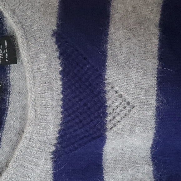 Rabbit fur wool blend sweater - Picture 4 of 6